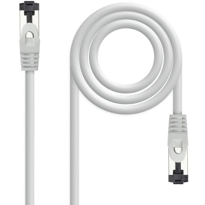 Nanocable Cable de Red CAT.8.1 SSTP AWG26 2m Gris Nanocable Cable de Red CAT.8.1 SSTP AWG26 2m Gris